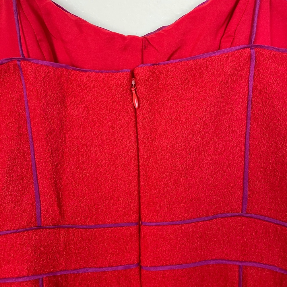 Banana Republic Size 6 Piped Corset Wool Dress - Picture 10 of 11